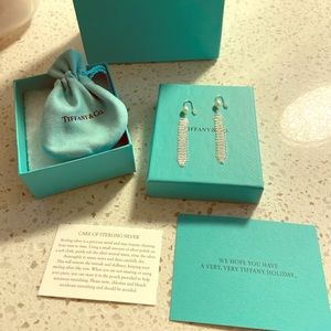 Tiffany & Co Mesh Tassel Earrings